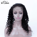 Cheap Factory Price Curly Hair Lace Wig 10''-26'' Raw Indian Braids Virgin Unprocessed Material